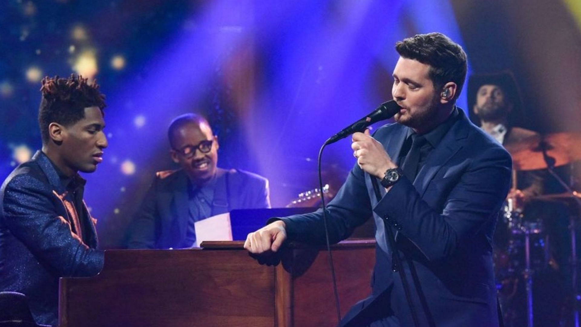 Michael Buble has announced a UK tour for 2023. (Image via Getty)