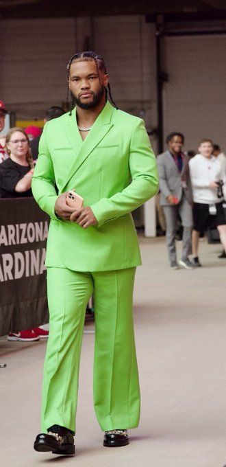 kyler murray green outfit