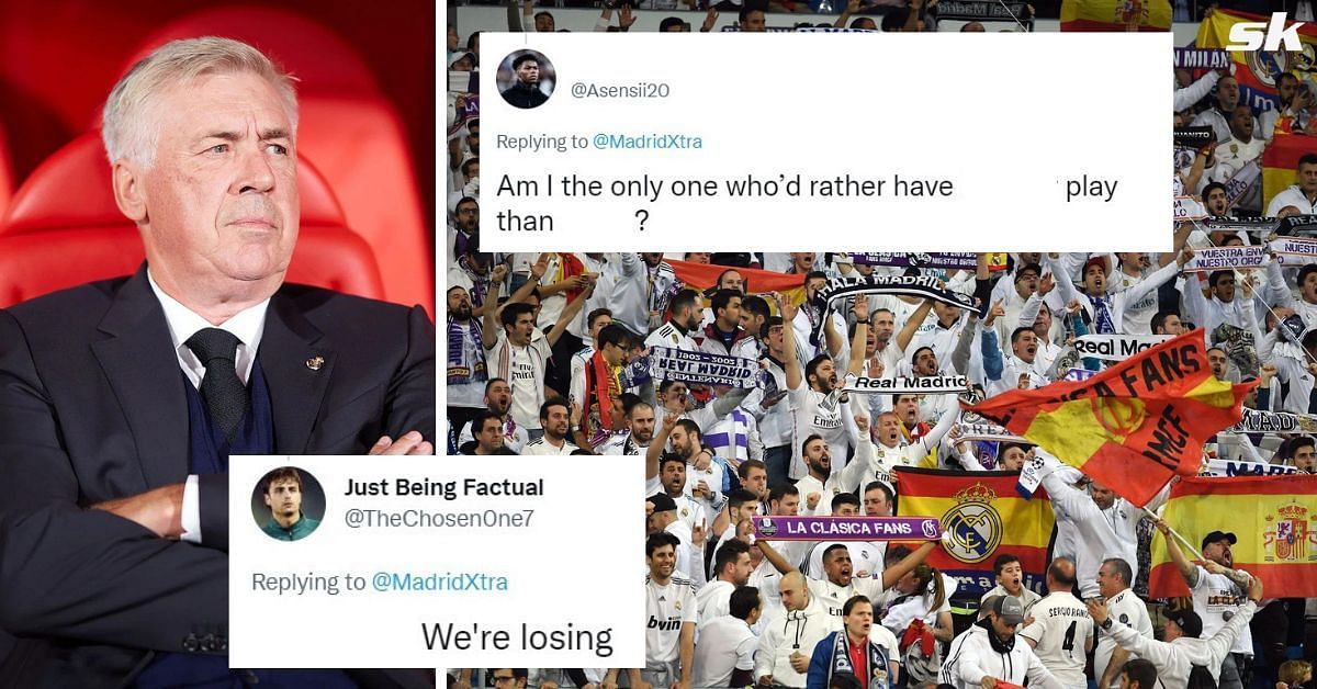 Real Madrid fans express concern over starting lineup against Getafe