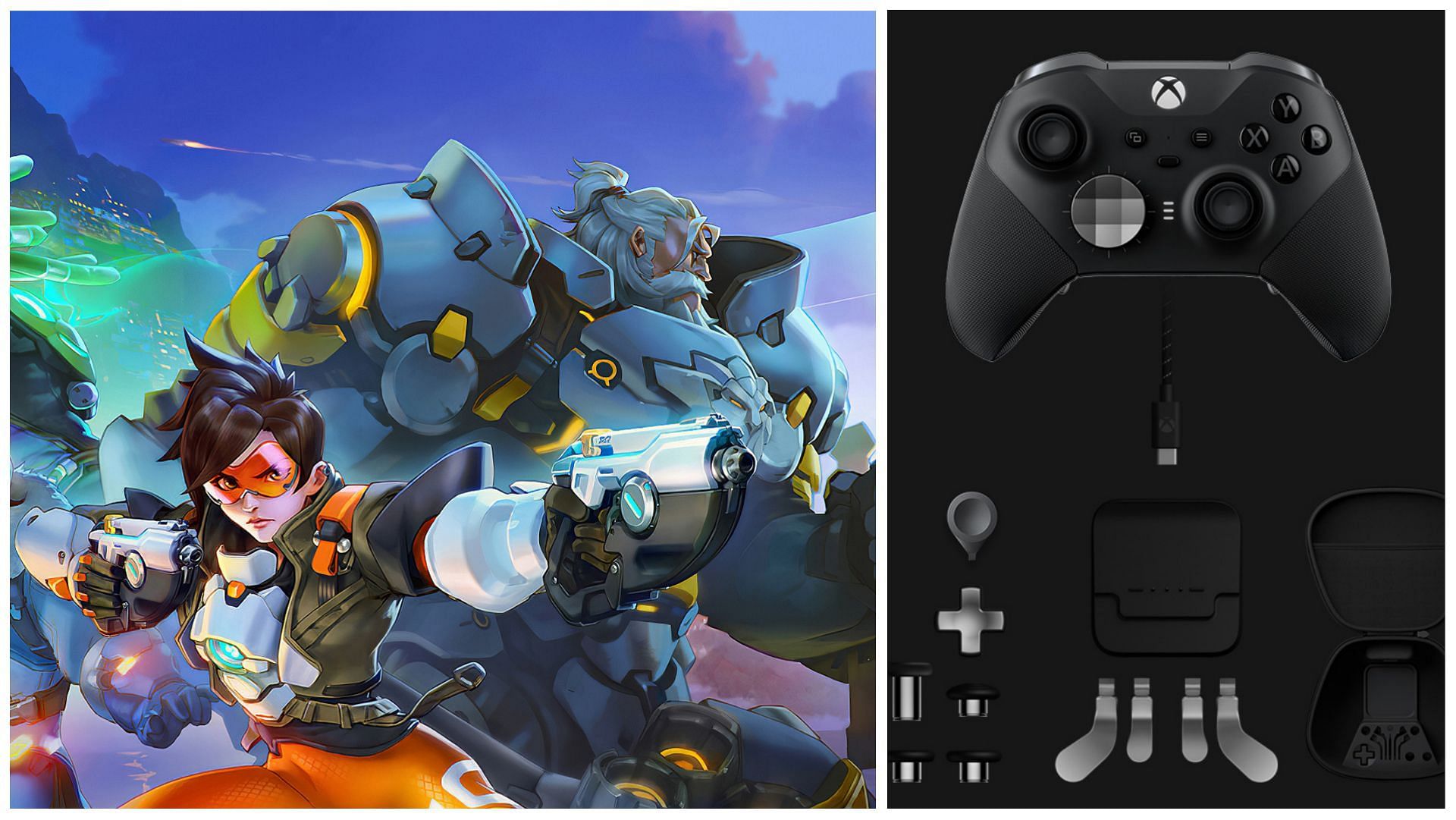 Best Xbox settings for Overwatch 2 to dominate competitive lobbies - sensitivity, aim assist, keybinds and other key adjustments (Image via overwatch.blizzard.com and xbox.com)