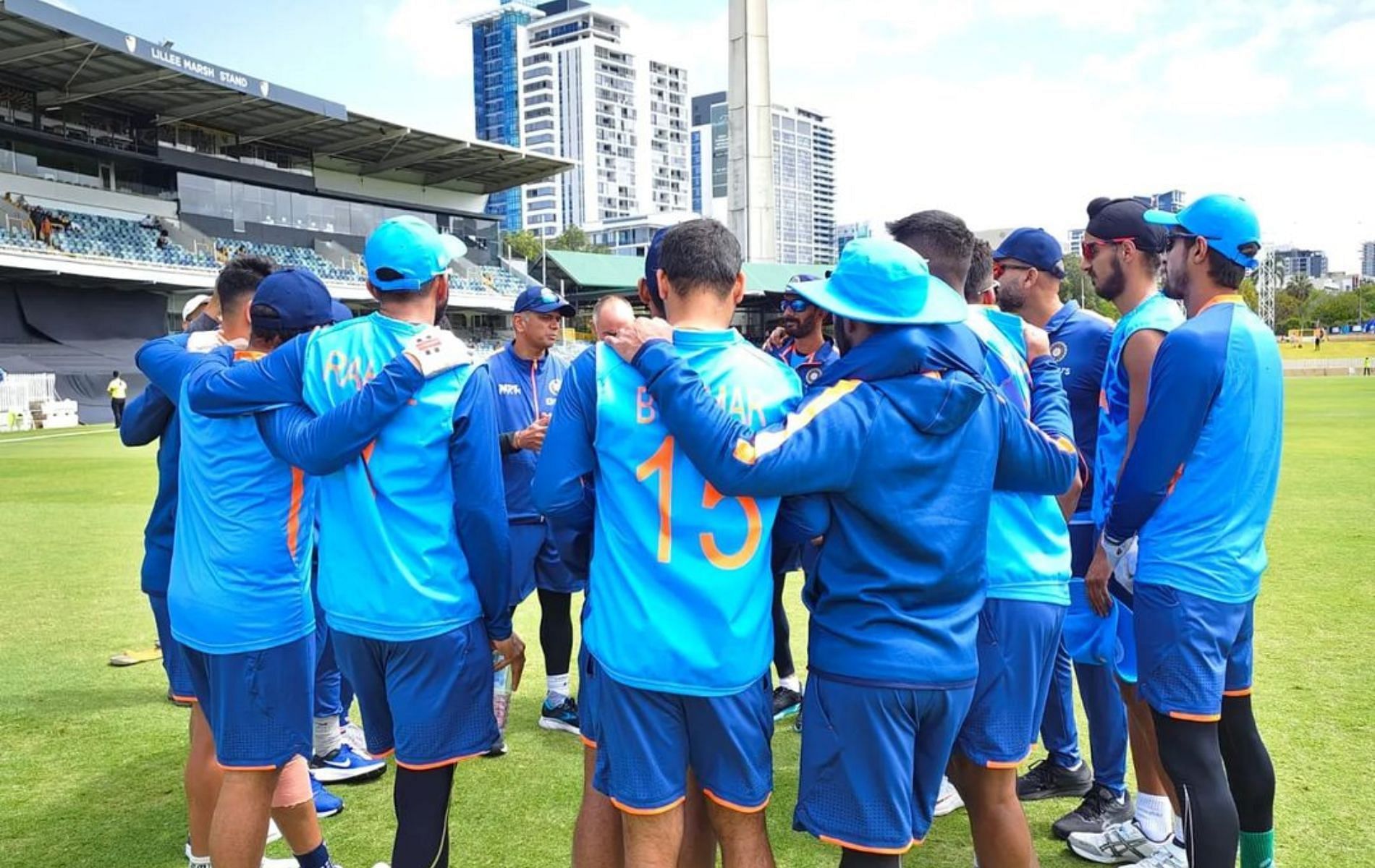 Indian cricket team at a practice session. (Pic: Instagram)