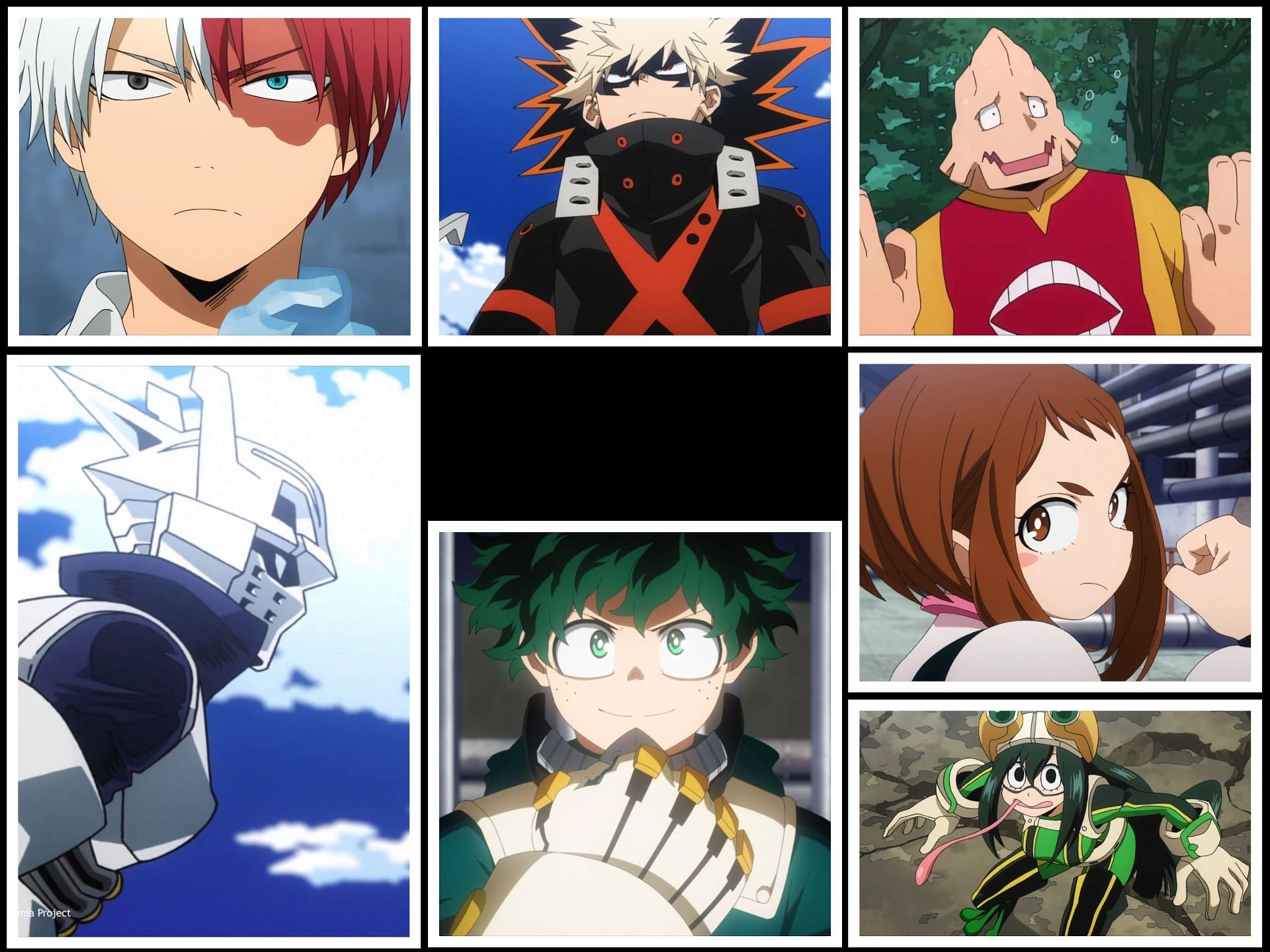 These brave Heroes fought in My Hero Academia