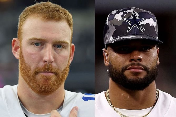 "The Cowboys OBVIOUSLY ALREADY HAVE A QB CONTROVERSY" - Skip Bayless believes Cooper Rush can replace Dak Prescott as starting QB