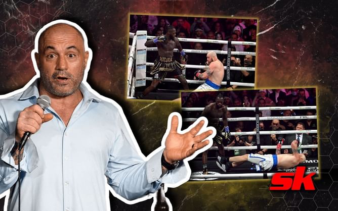 "You can make no mistakes with this man"– Joe Rogan awestruck by Deontay Wilder's "touch of death" KO of Robert Helenius, claims he is the "most impressive" knockout artist in heavyweight history