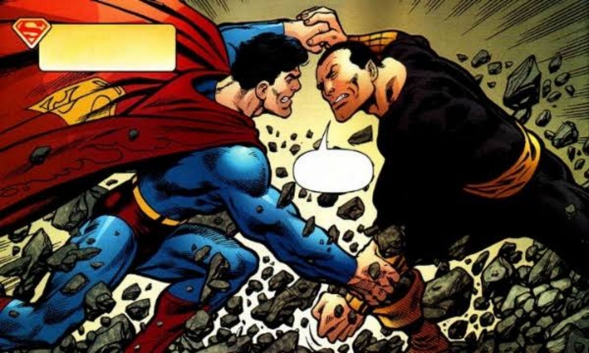 Black Adam vs Superman  Articles on