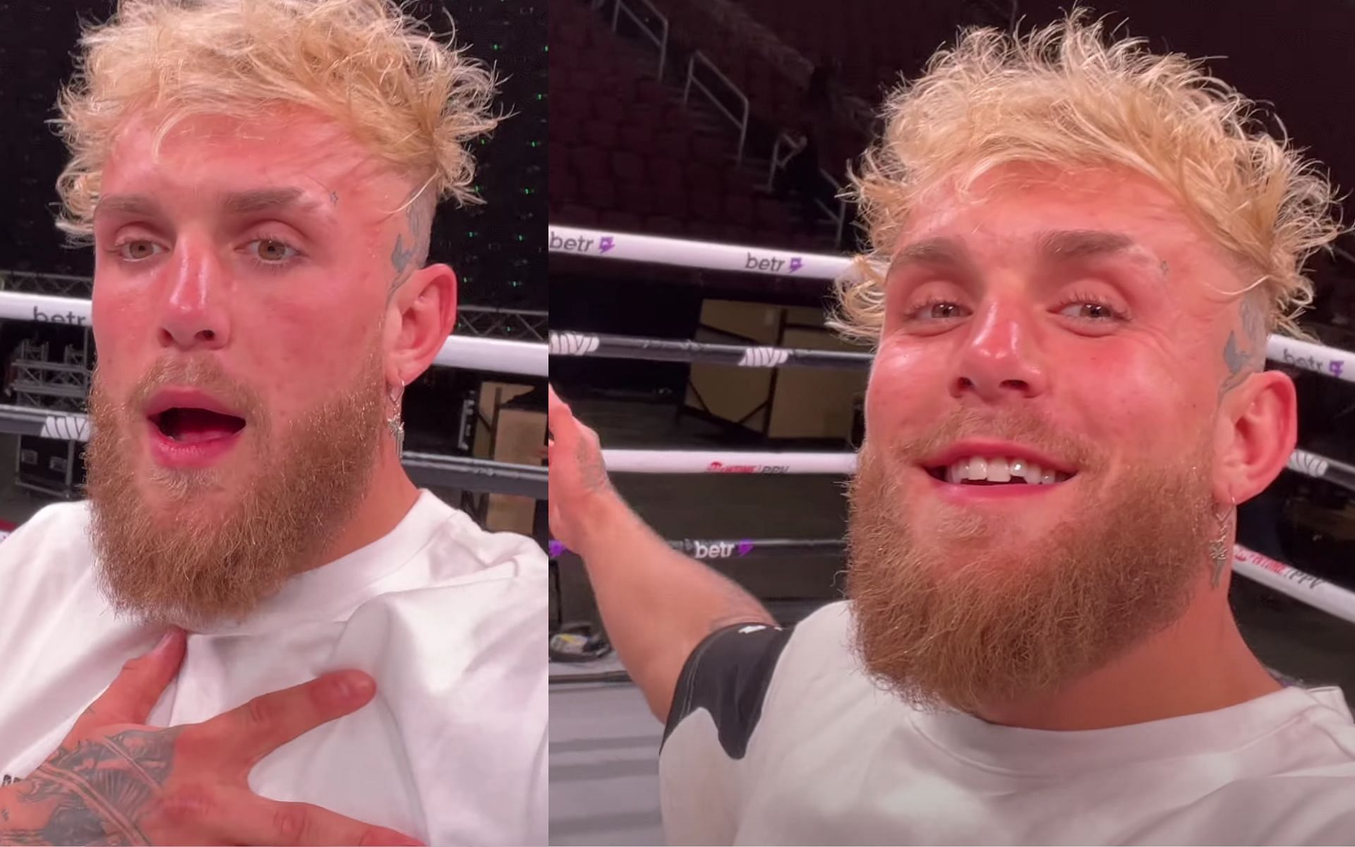 Jake Paul leaves a heartwarming message for fans hours before facing Anderson Silva [images via: Jake Paul | YouTube]