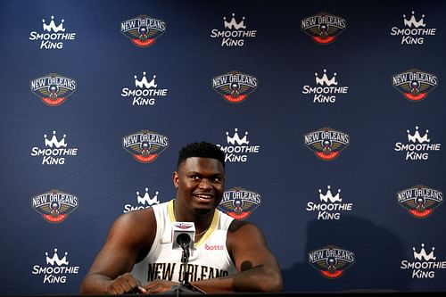 Zion Williamson - New Orleans Pelicans Media Day