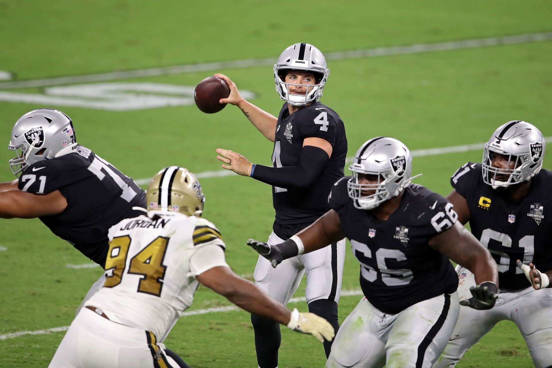 Raiders vs. Saints TV schedule: Start time, TV channel, live stream, odds  for Week 8 - Silver And Black Pride