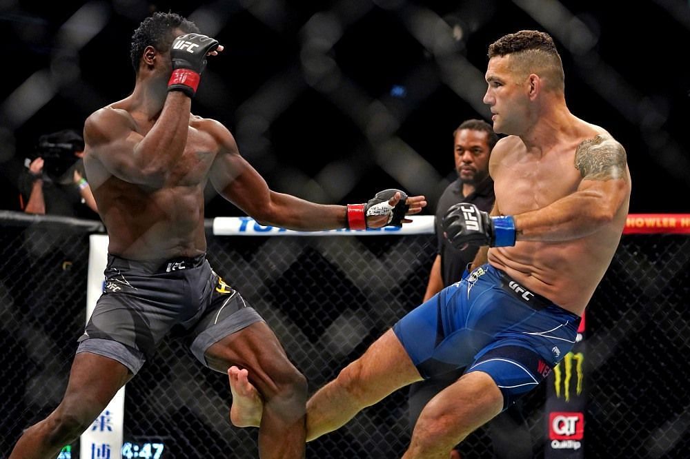 Chris Weidman suffered a bad leg break against Uriah Hall - nearly a decade after causing Anderson Silva to suffer the same injury