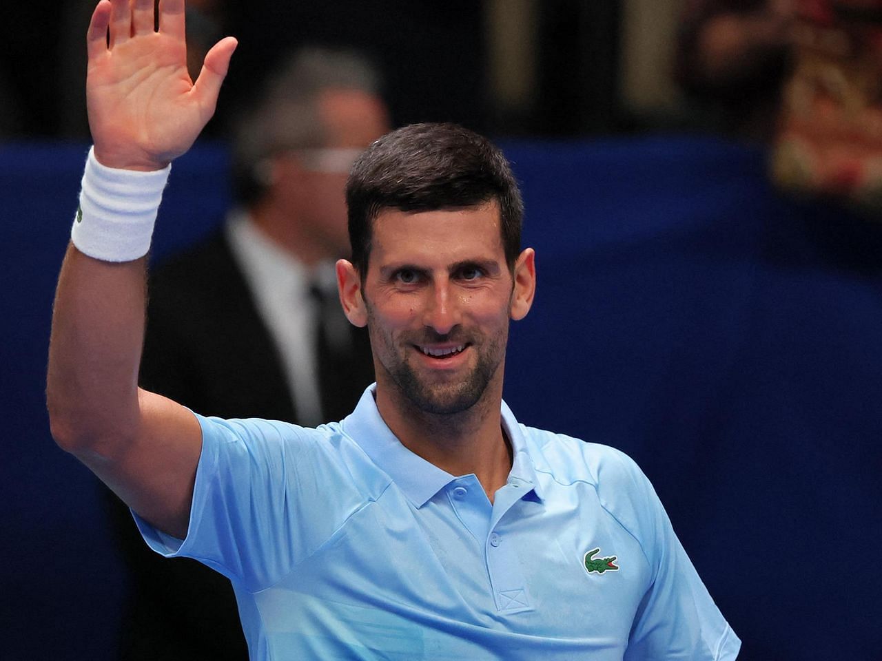 Novak Djokovic at the 2022 Tel Aviv Open