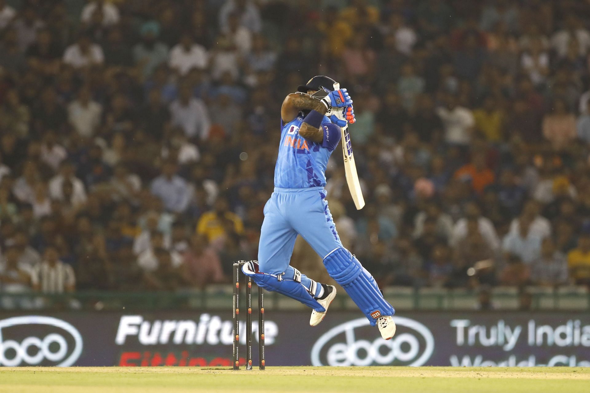 Team India batter Suryakumar Yadav has been flying high lately. Pic: Getty Images