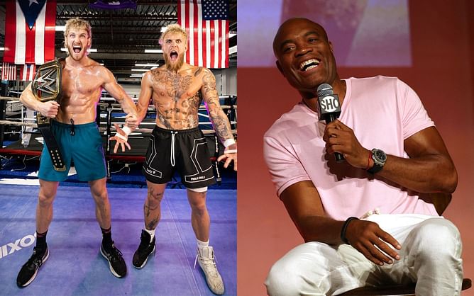 Anderson Silva responds to Logan Paul saying he's gonna get knocked out against Jake Paul