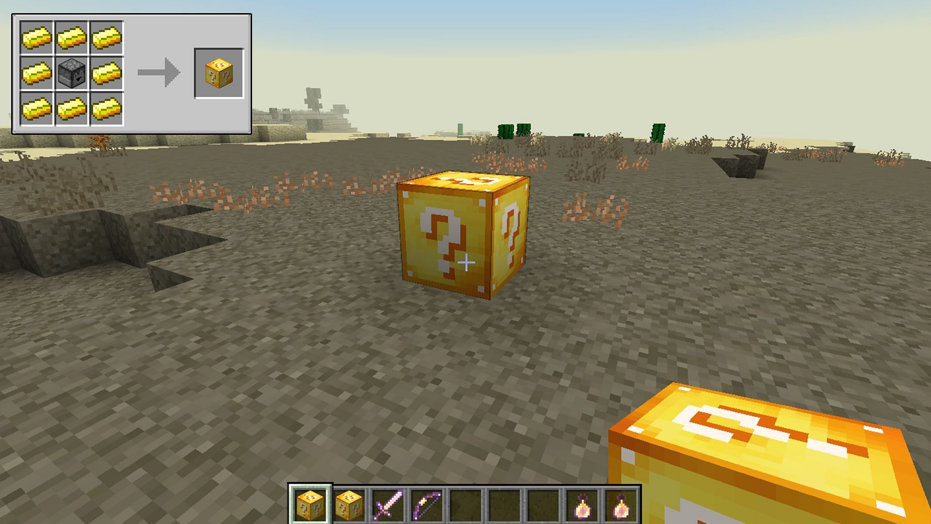 This is the original lucky block mod for the game (Image via minecraftmods.com)