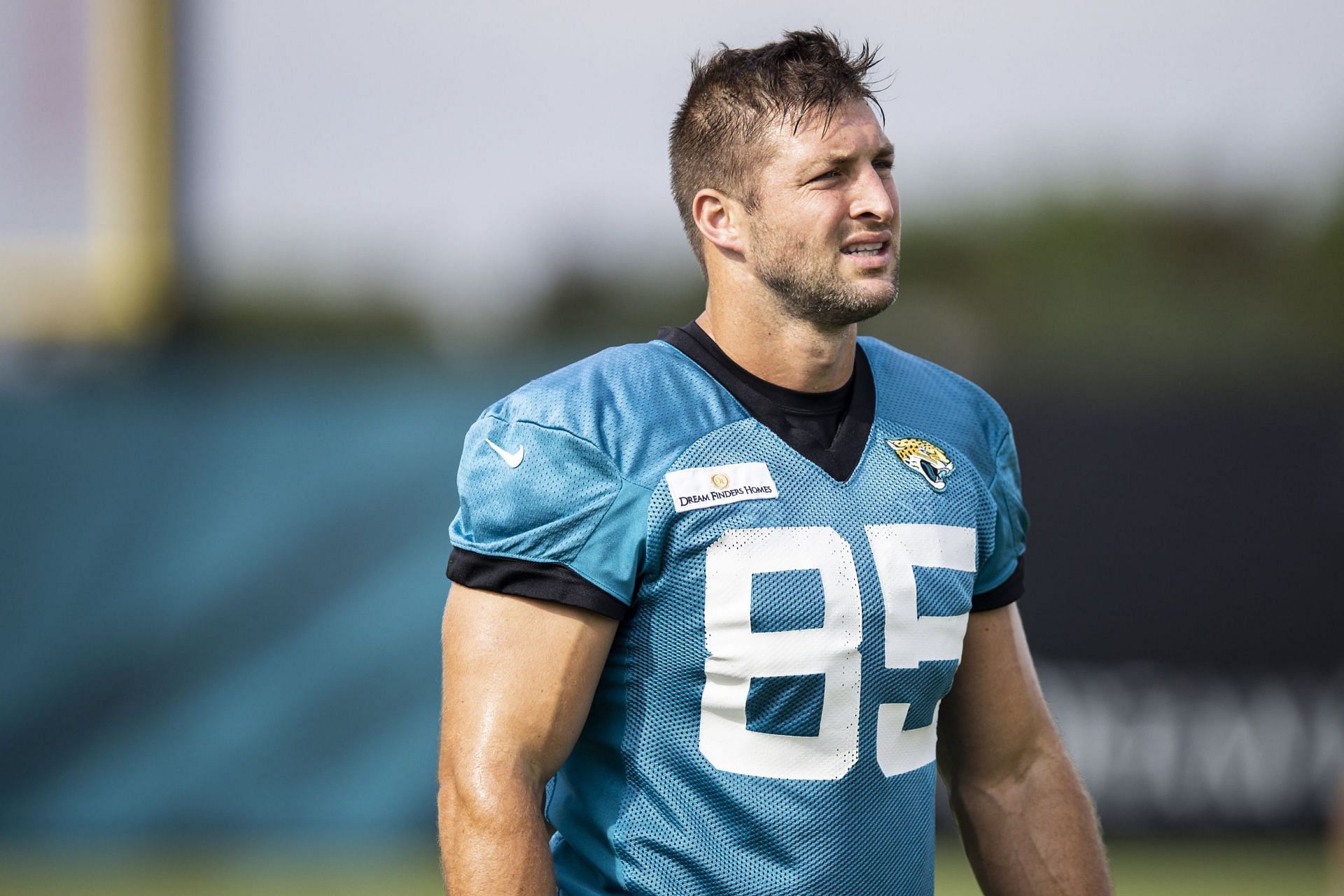 Tebow with the Jacksonville Jaguars