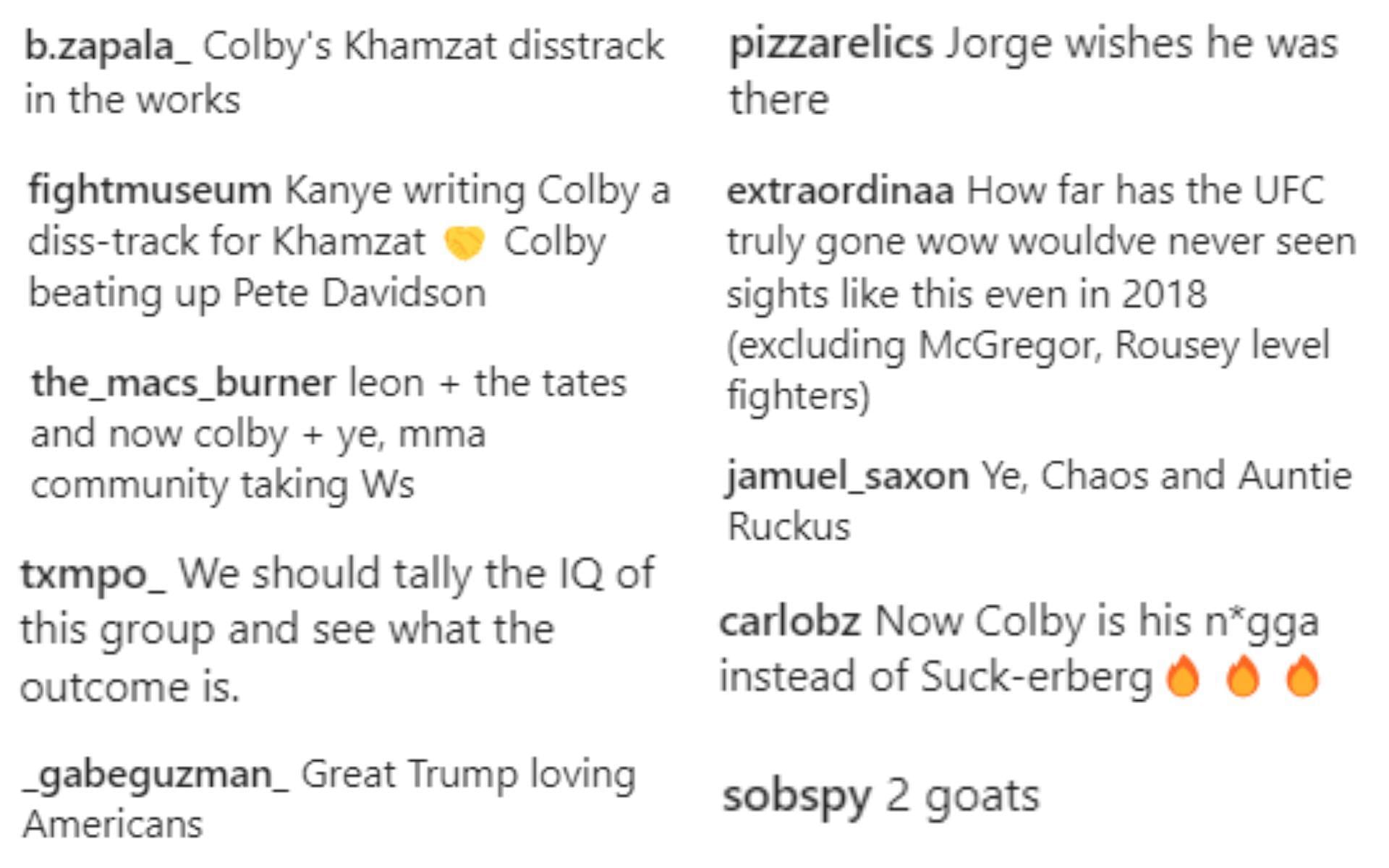 Fans left amused seeing Colby Covington hanging out with Kanye West
