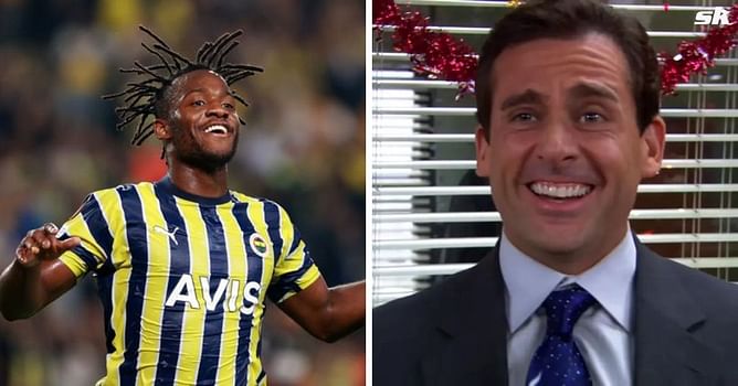 Fans celebrate Ex-Chelsea star Michy Batshuayi as he cracks hilarious joke from popular sitcom The Office after scoring for Fenerbahce