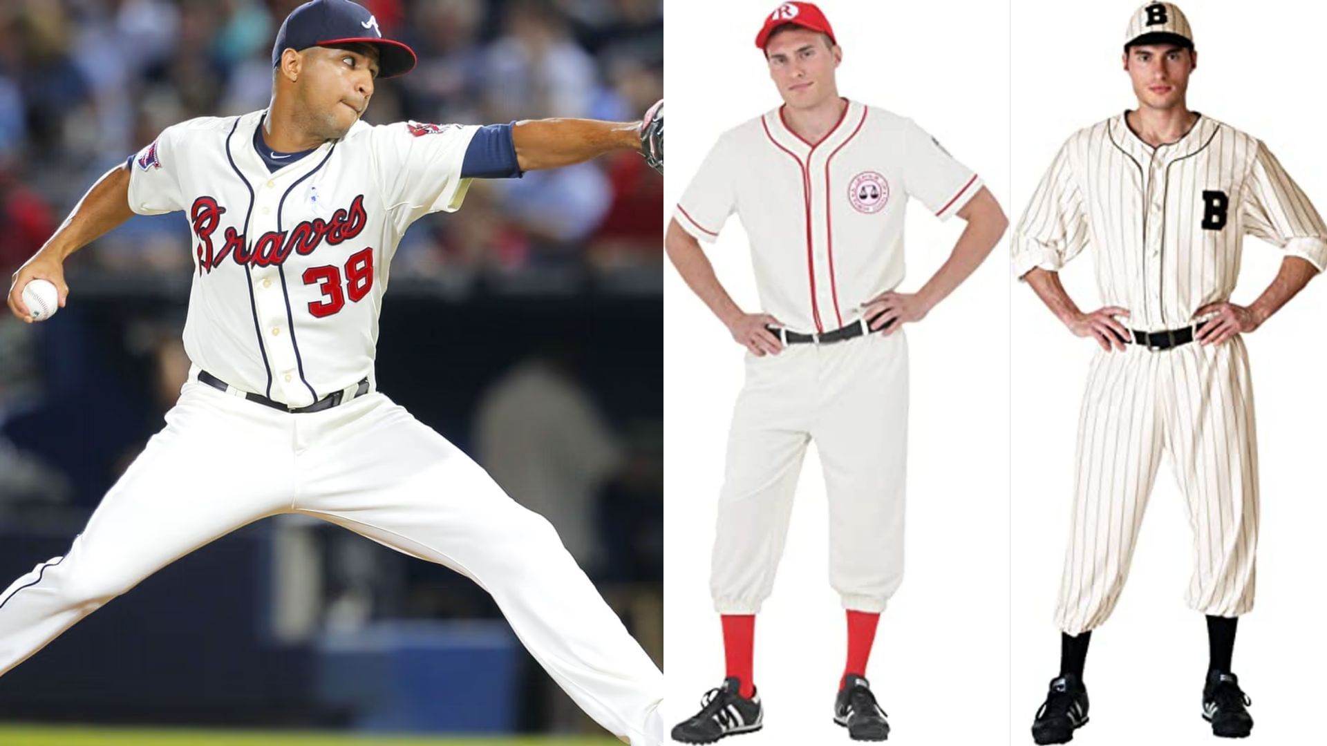 Baseball player costumes for Halloween 2022 (Image via MLB / Amazon)