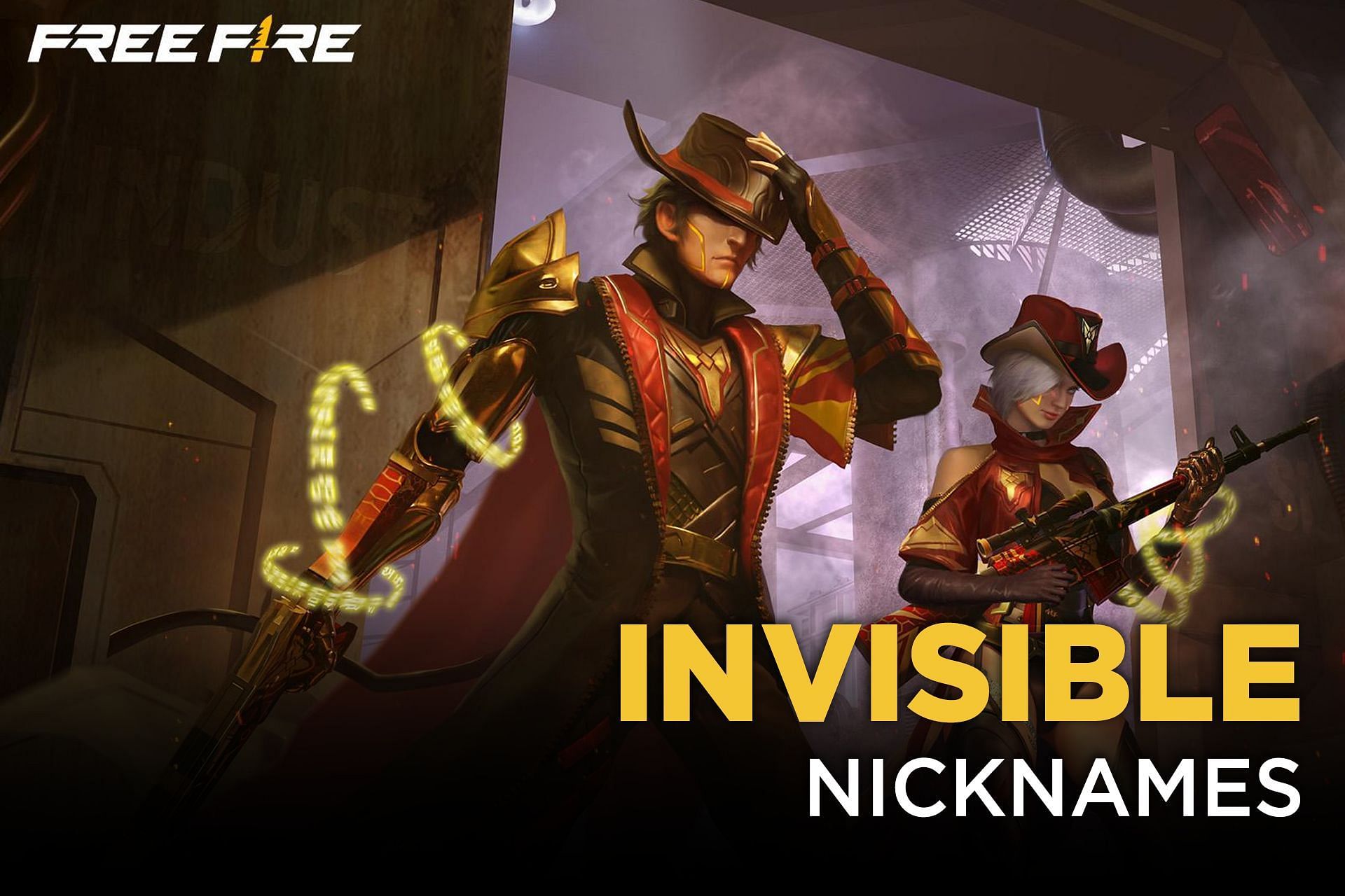 How to get invisible and stylish nicknames in Free Fire MAX