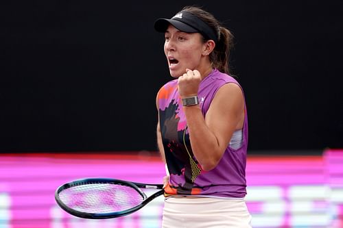 Jessica Pegula at the 2022 Guadalajara Open.