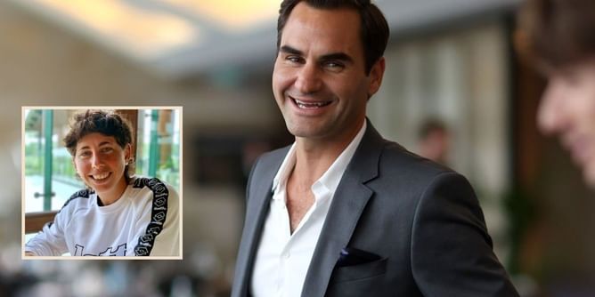 "Every person who loves sports, loves Roger Federer" - Carla Suarez Navarro on the Swiss legend's legacy