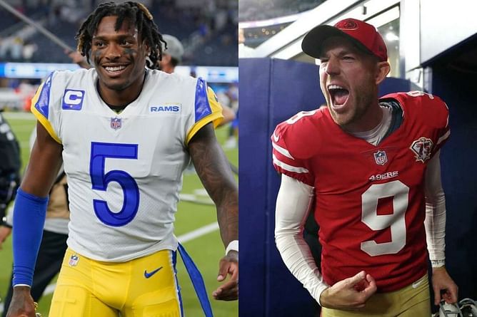 WATCH: Jalen Ramsey gets in Robbie Gould’s face, reigniting feud during 49ers vs Rams