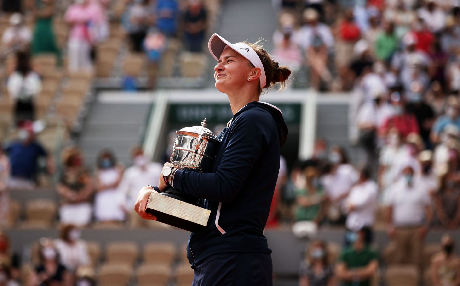 Krejcikova is on an eight-mattch winning streak.