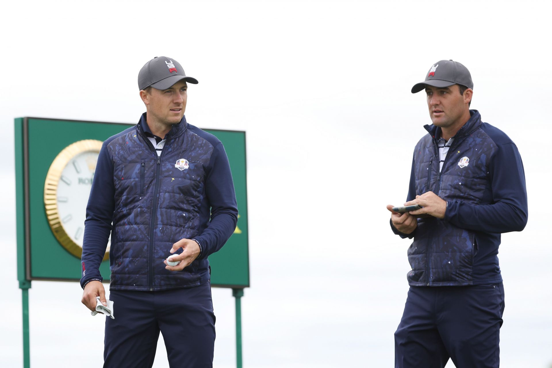 Jordan Spieth and Scottie Scheffler (Image via Stacy Revere/Getty Images)