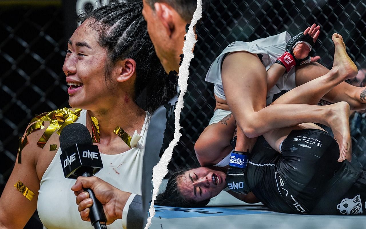 Angela Lee disputes her loss to Xiong Jing Nan at ONE on Prime Video 2. [Photos ONE Championship]