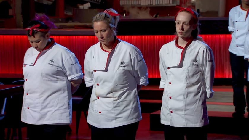 Who was eliminated on Hell's Kitchen Season 21 Episode 4? Slider