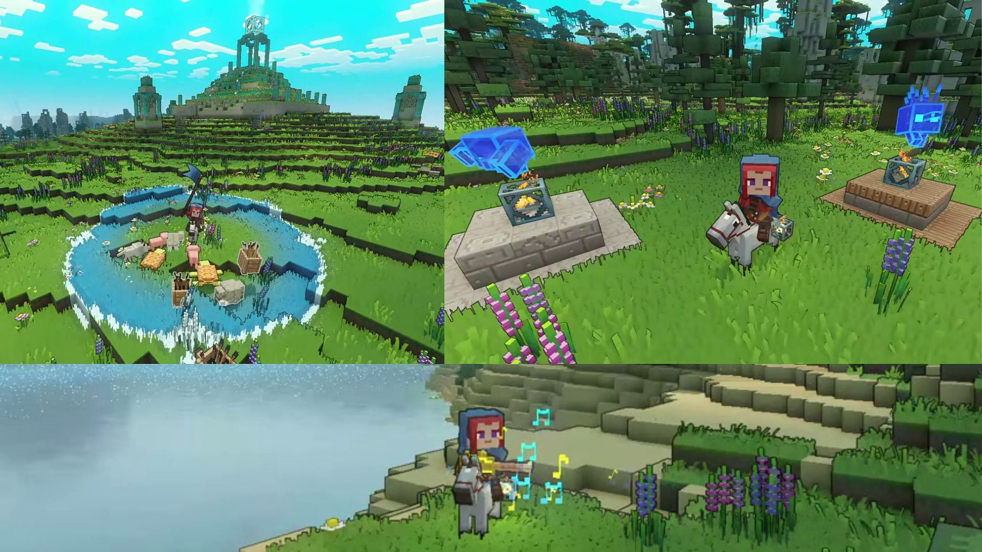 Minecraft Legends em review: gameplay traz novos conceitos para a