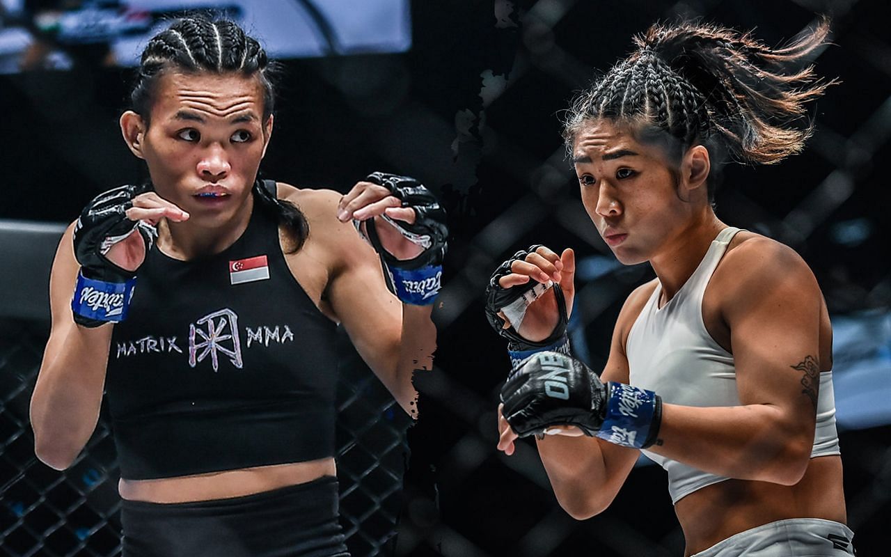 (left) Tiffany Teo and (right) Angela Lee [Credit: ONE Championship]