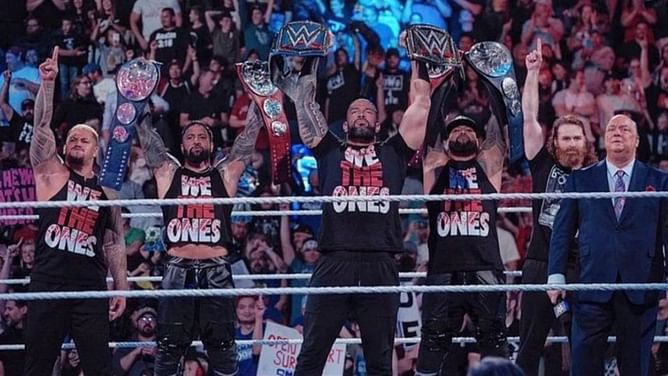 [Photo] Female WWE personality poses by wearing iconic Bloodline shirt, sends three-word message to faction member