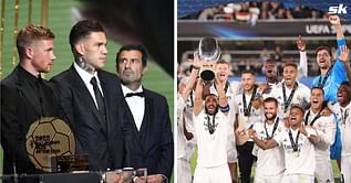 “We looked at each other and laughed” – Real Madrid star reacts to Manchester City winning best club award at Ballon d’Or gala