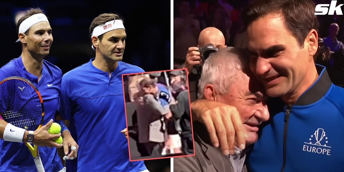 The bond between the tennis stars extends to the families too