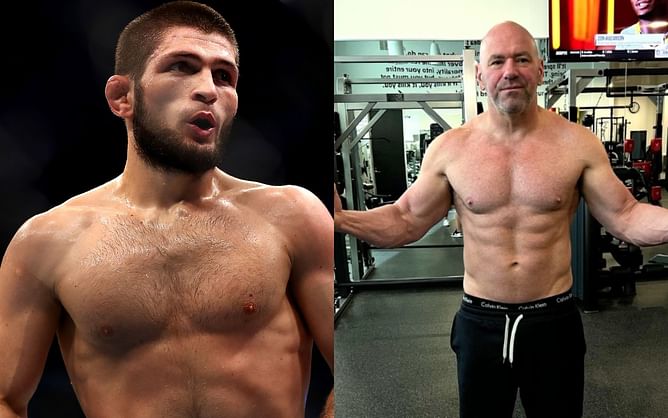 Khabib Nurmagomedov pleasantly surprised by Dana White's incredible weight loss