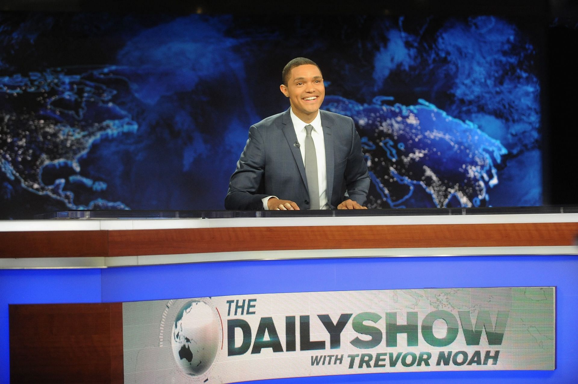 Trevor Noah in The Daily Show with Trevor Noah (Image via Comedy Central)