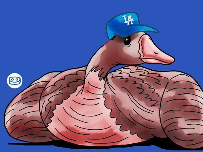 The Goose is in the house for LA - Los Angeles Dodgers