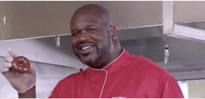 5 pictures of Shaq holding things from daily life and making them look tiny