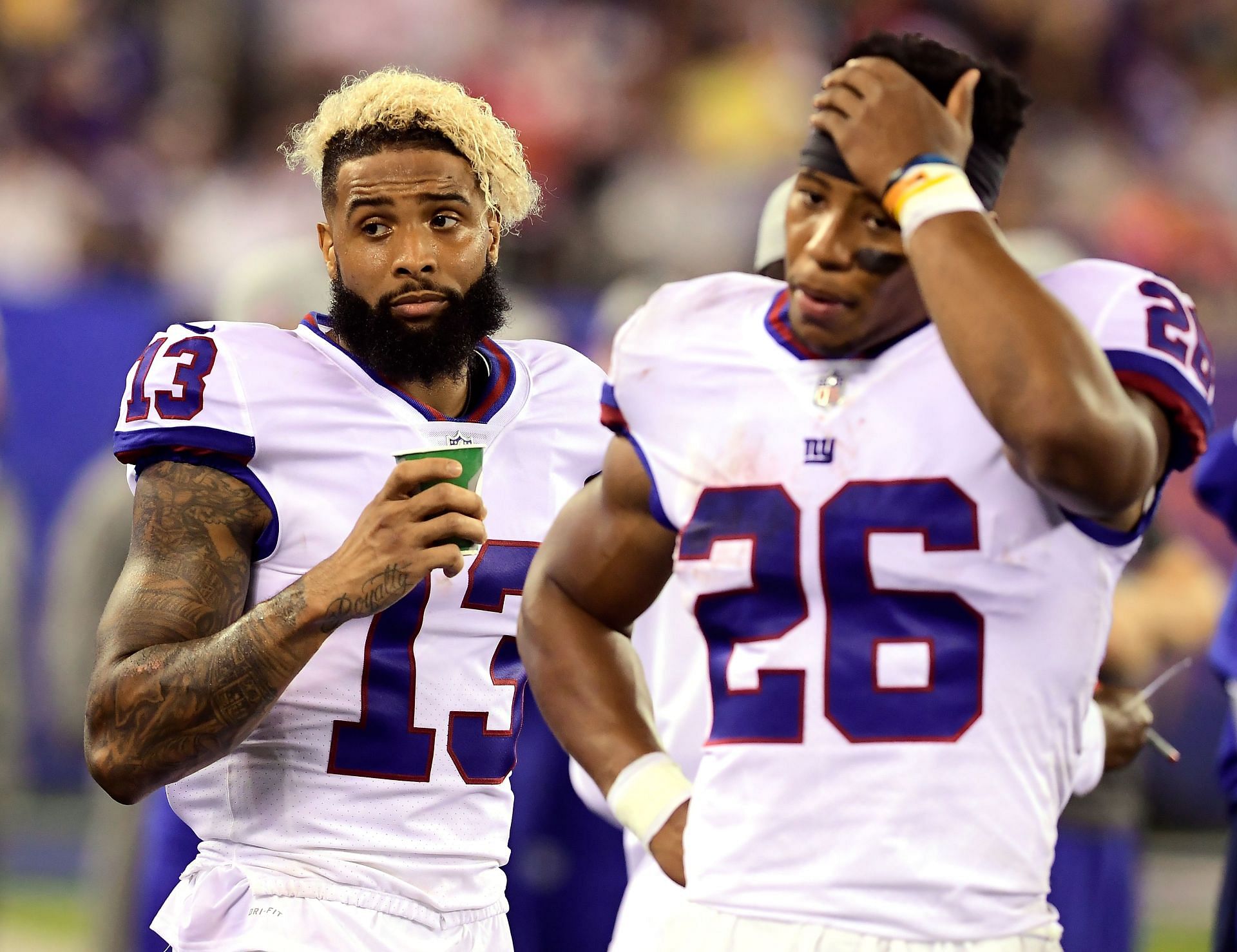 How many teams has Odell Beckham Jr. played for? Looking back at OBJ's  stops with Giants, Browns, Rams