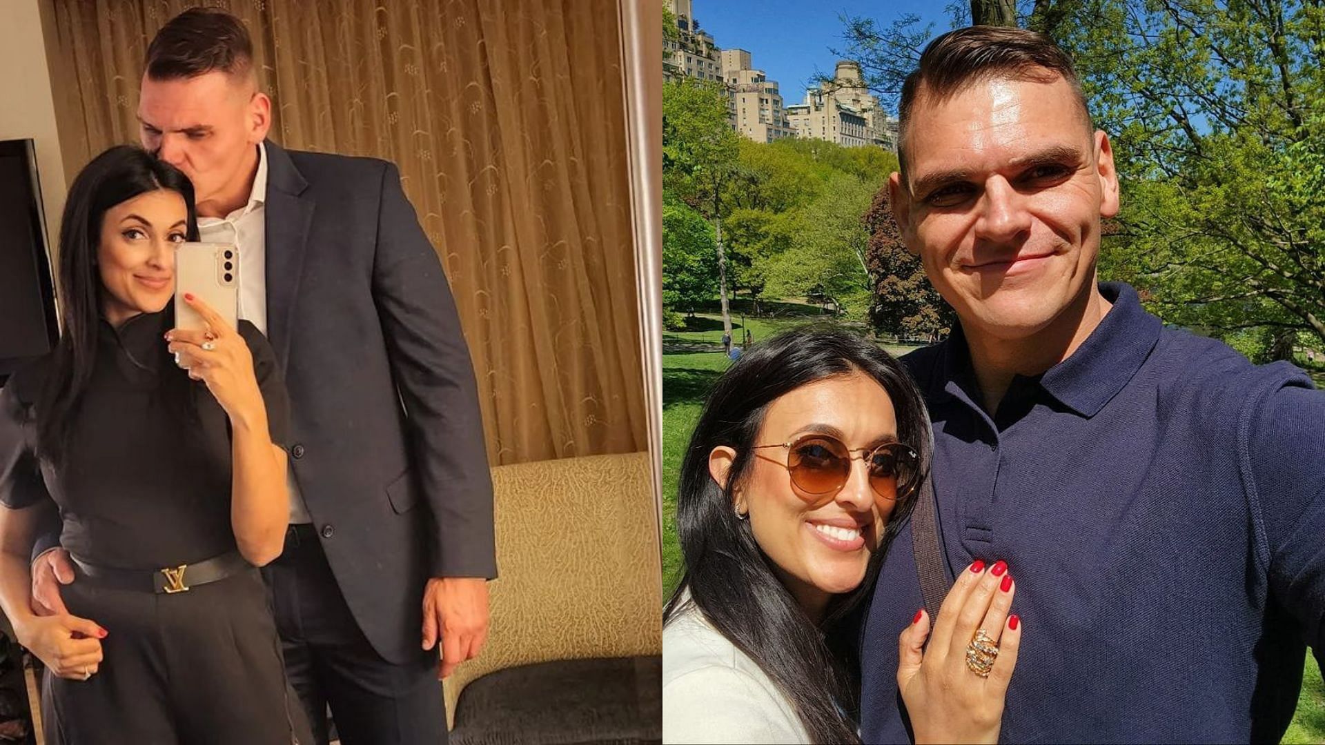 Former NXT UK Superstars and real-life couple Gunther and Jinny