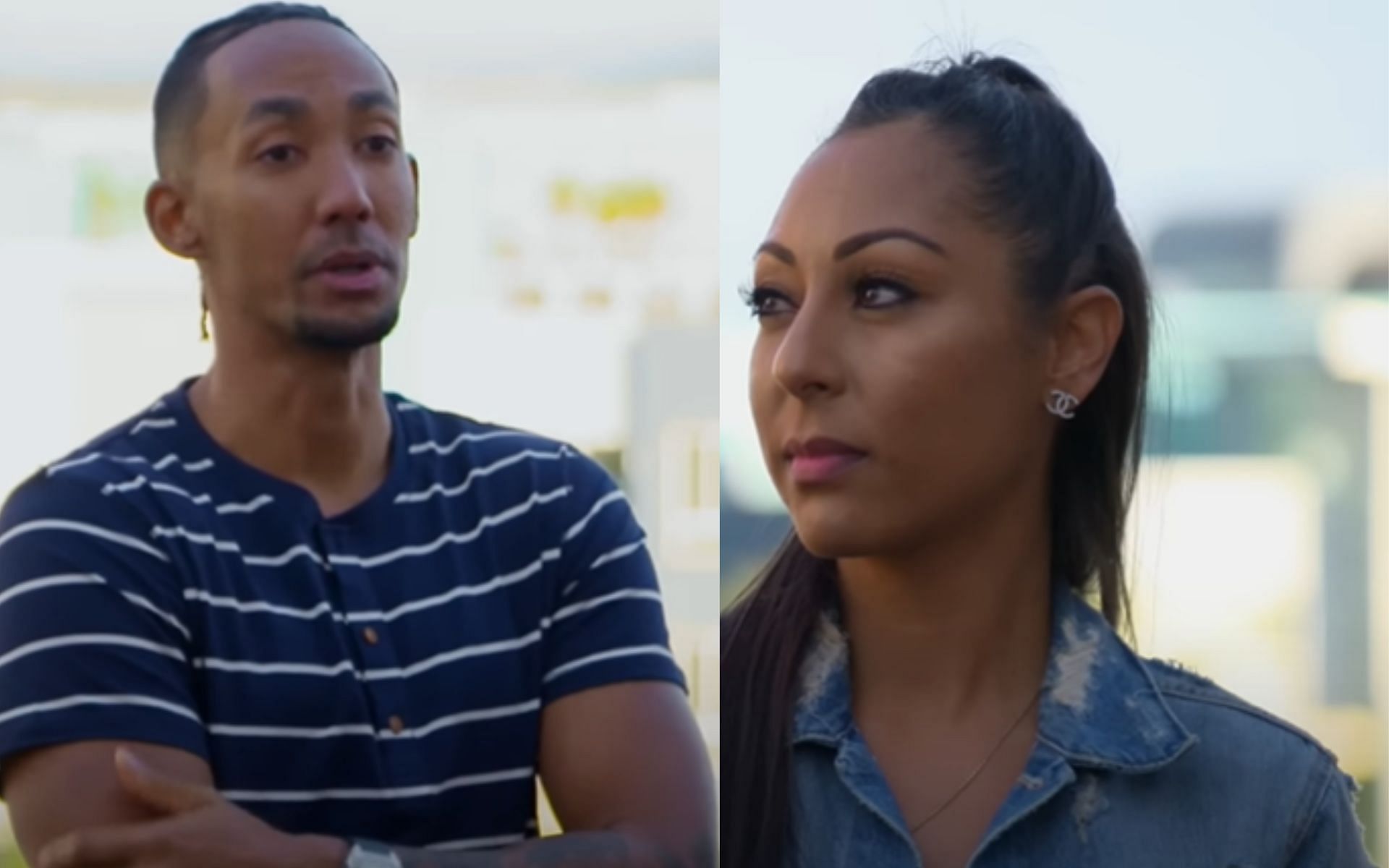 Stacia and Nate have another discussion about their feelings (Images via Lifetime)