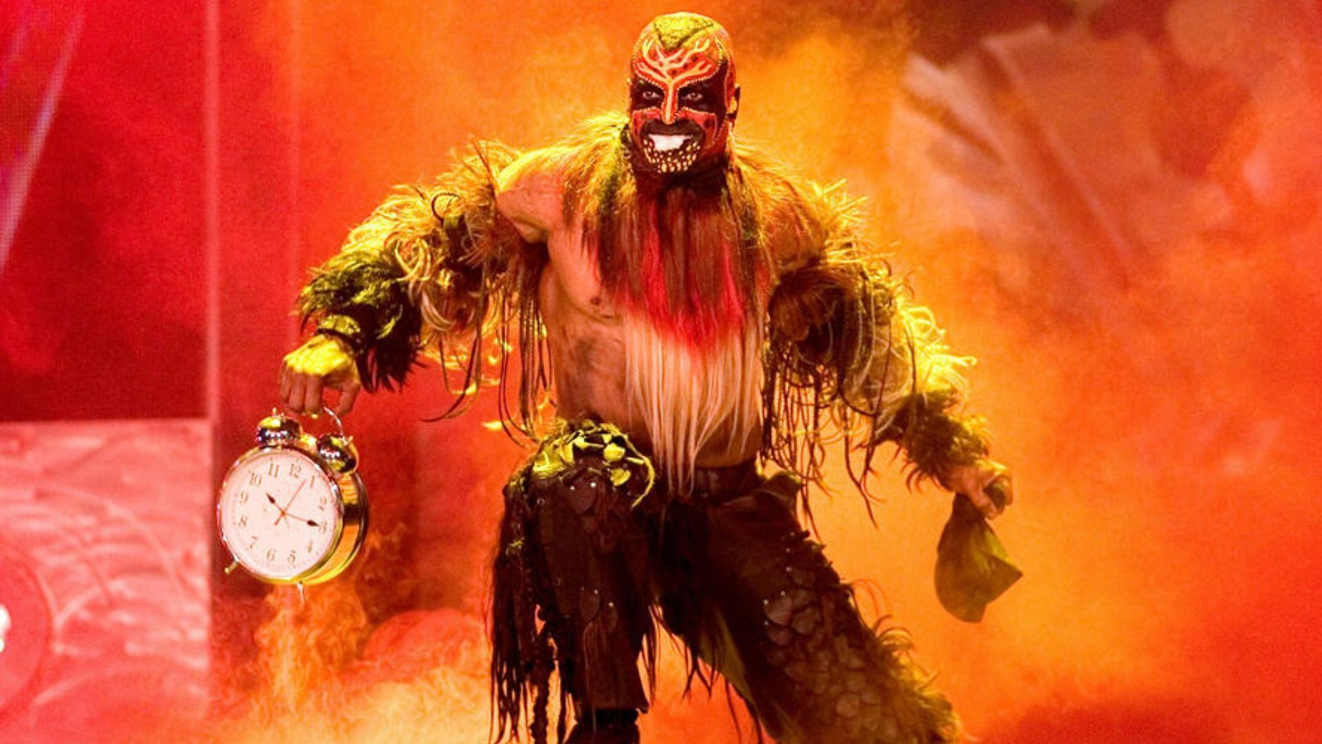 WWE legend The Boogeyman making his way to the ring