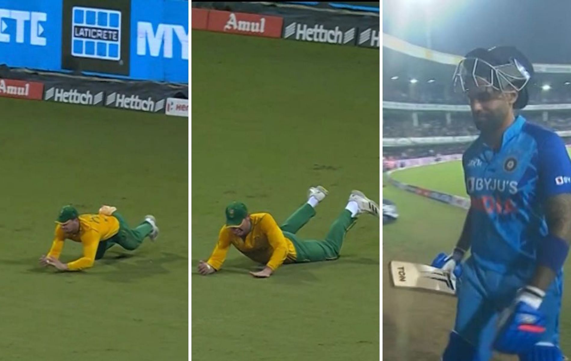 Suryakumar Yadav was dismissed for 8 runs in 3rd T20I. (Pics: BCCI)