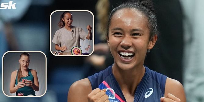WATCH: Leylah Fernandez, Petra Kvitova, Belinda Bencic and others play with traditional Mexican toys at Guadalajara Open