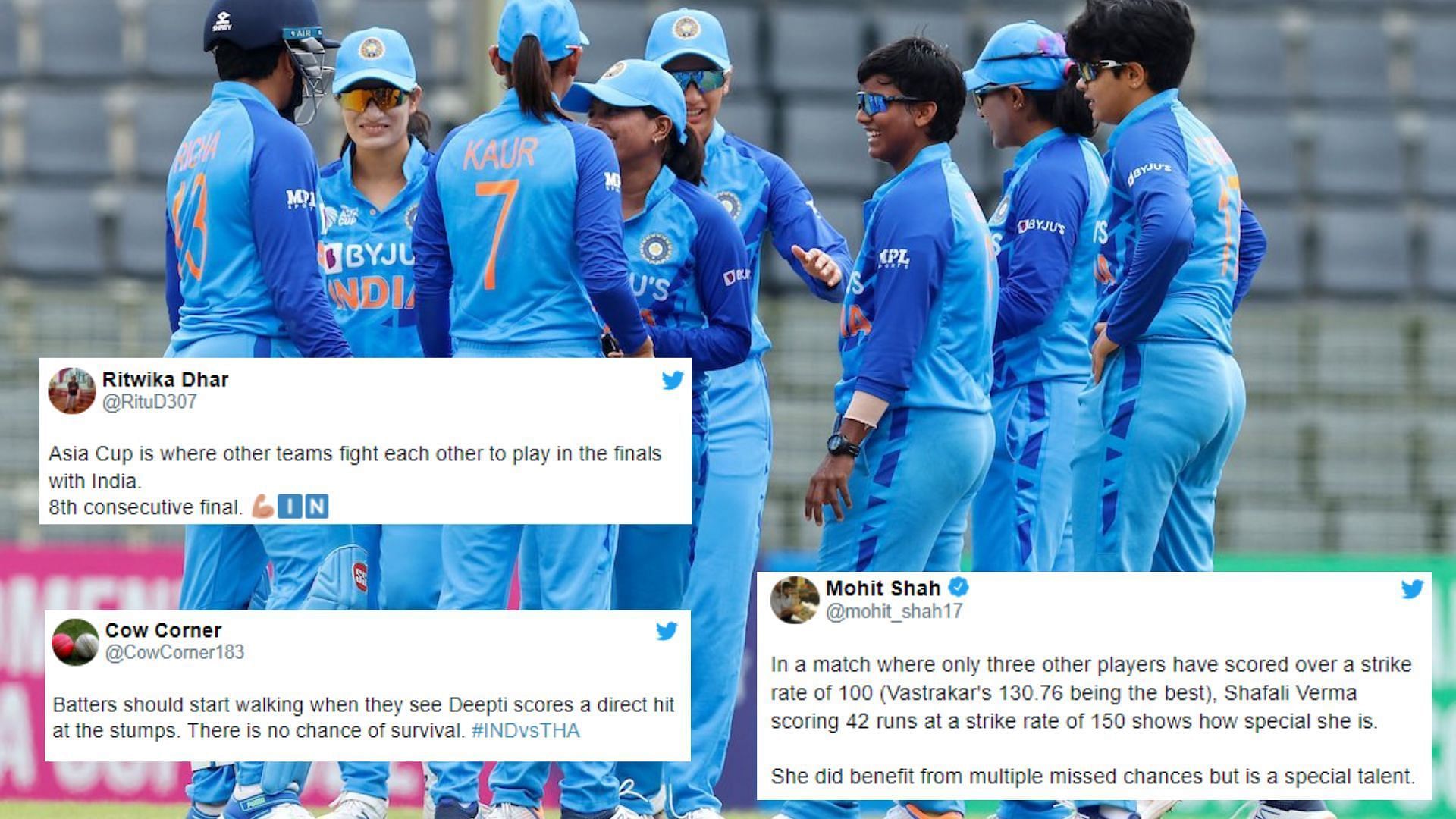 India have made to all finals of the Women