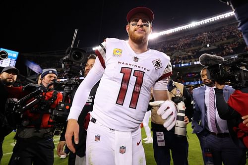 Carson Wentz at Washington v Chicago