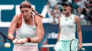 "She just plays a different game than the rest of the girls, simply difficult to win single points or whole games with her" - Petra Kvitova on Iga Swiatek