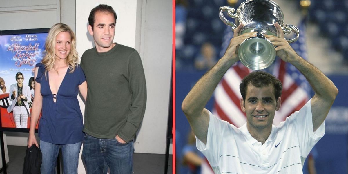 Pete Sampras said his wife had a role to play in his US Open triumph in 2002
