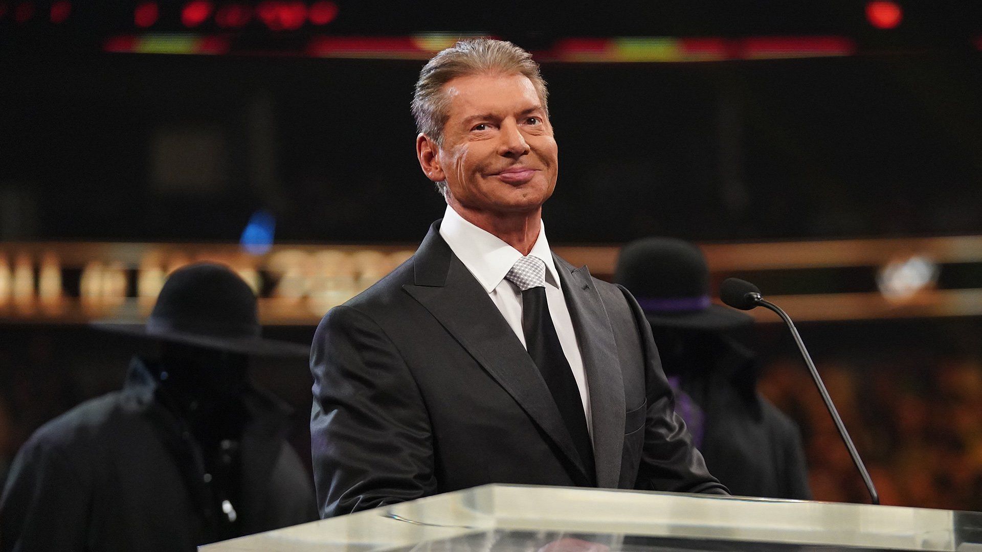 Vince McMahon at the Hall of Fame