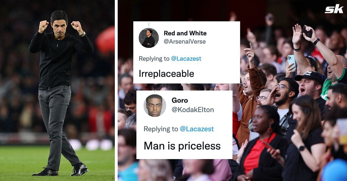 Arsenal fans delighted with midfielder